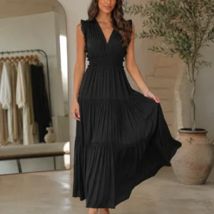 Clara Tiered Maxi Dress