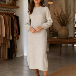 Harper Knitted Midi Dress